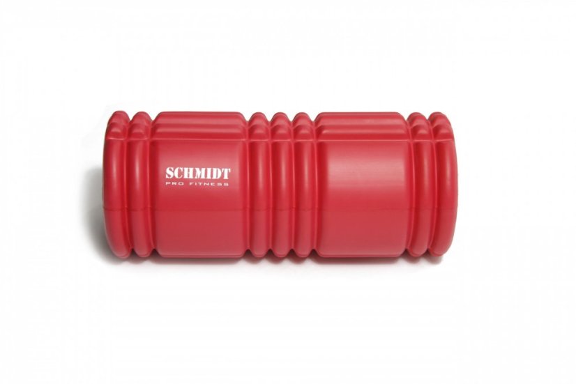 Masážní pěnový válec dutý IRONLIFE 33 x 14 cm, RED