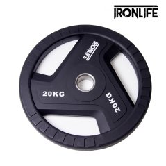 Olympijský urethanový kotúč IRONLIFE 15 kg