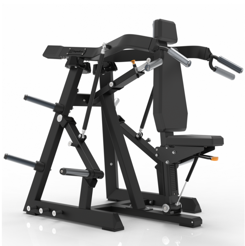 Posilňovací stroj IMPULSE; ECP101 Shoulder Press tlaky na ramená - Farba: Black