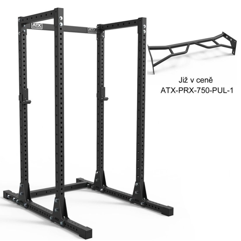 Power Rack ATX PRX-750-CFG s hrazdou PUL-1 , výška 225 cm