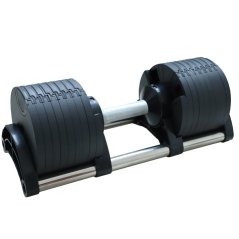 Nastavitelné činky IRONLIFE 4 - 36 kg, ČERNÁ, pár