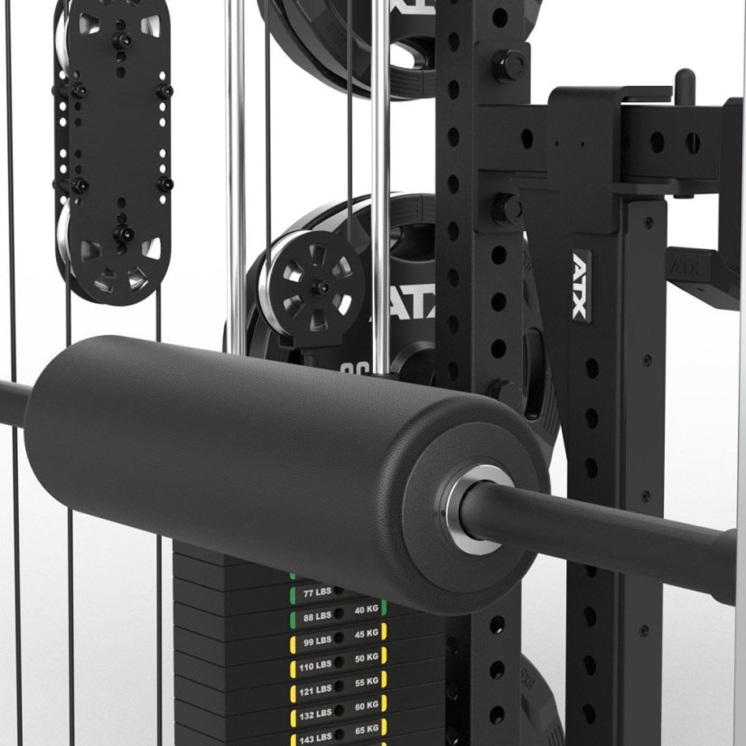 Posilovací stojan ATX LINE; Multi Pull Half Rack 2.0, závaží (2 x 110 kg)