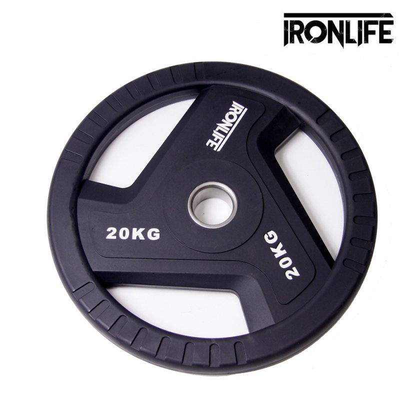 Olympijský uretánový disk IRONLIFE 20 kg