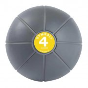Loumet Medicine Ball 4 kg, rubber, yellow