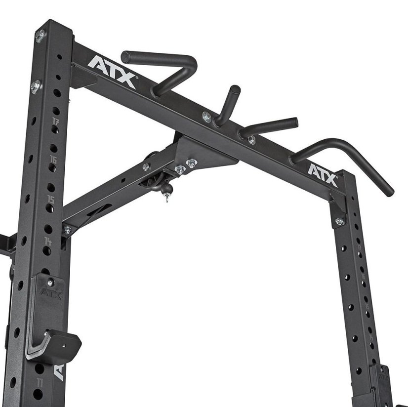 Stojan na dřepy ATX Half Rack 750 s kladkou na kotouče, výška 224 cm