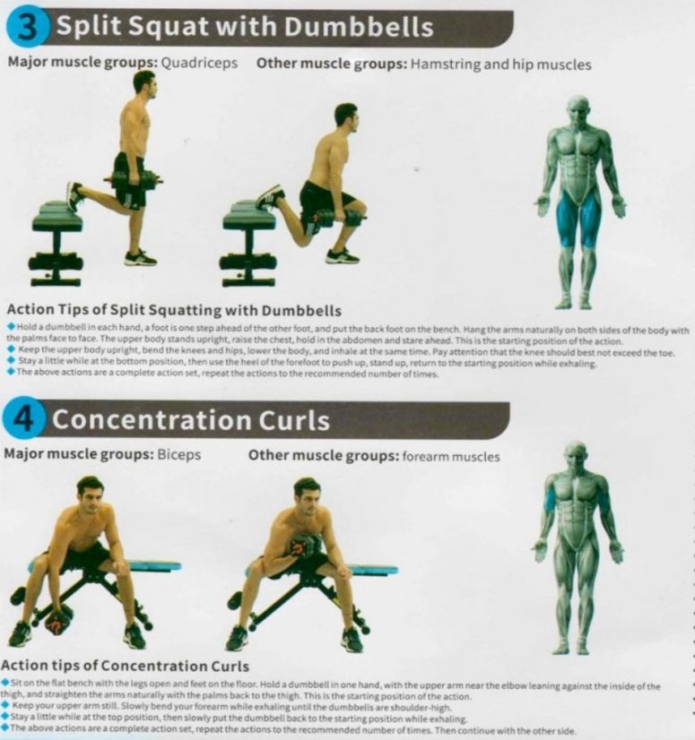 Posilovací lavice univerzální IRONLIFE 503BA - jarní HIT sleva 32%