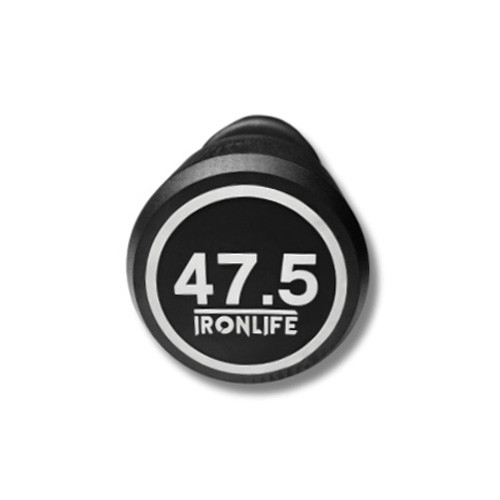 Pogumovaná jednoručná činka IRONLIFE 47,5 kg