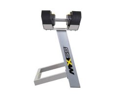 One-hand dumbbell set with MX SELECT rack 4,5 - 23,8 kg (pair)