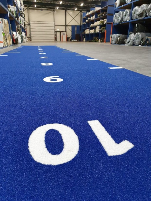 Sprint Track; Heavy Start & Finish, značky po 1bm, čísla, tl. 13 mm, žlutá, 1 m²