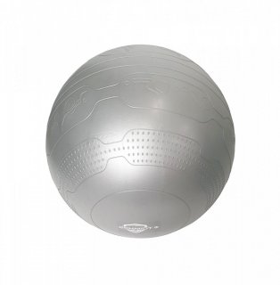 Gymnastics ball IRONLIFE 65 cm, SILVER