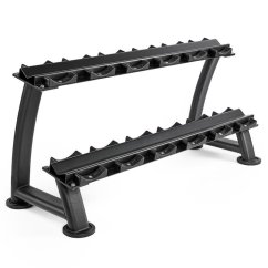 Modulární stojan na jednoruční činky ATX 144 cm, 6 párů - černý