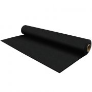 SPORTEC; Weight machine mat 1,5x3 m black, 6 mm thick