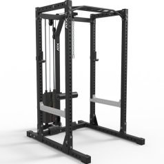 Power Rack PRX-720 s hornou kladkou + 115 kg tehly, výška 215,5 cm