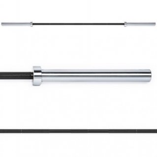 Olympijská tyč ATX LINE Ram Bar - Power Lifting Bar 2200/50 mm, úchop 28,5 mm