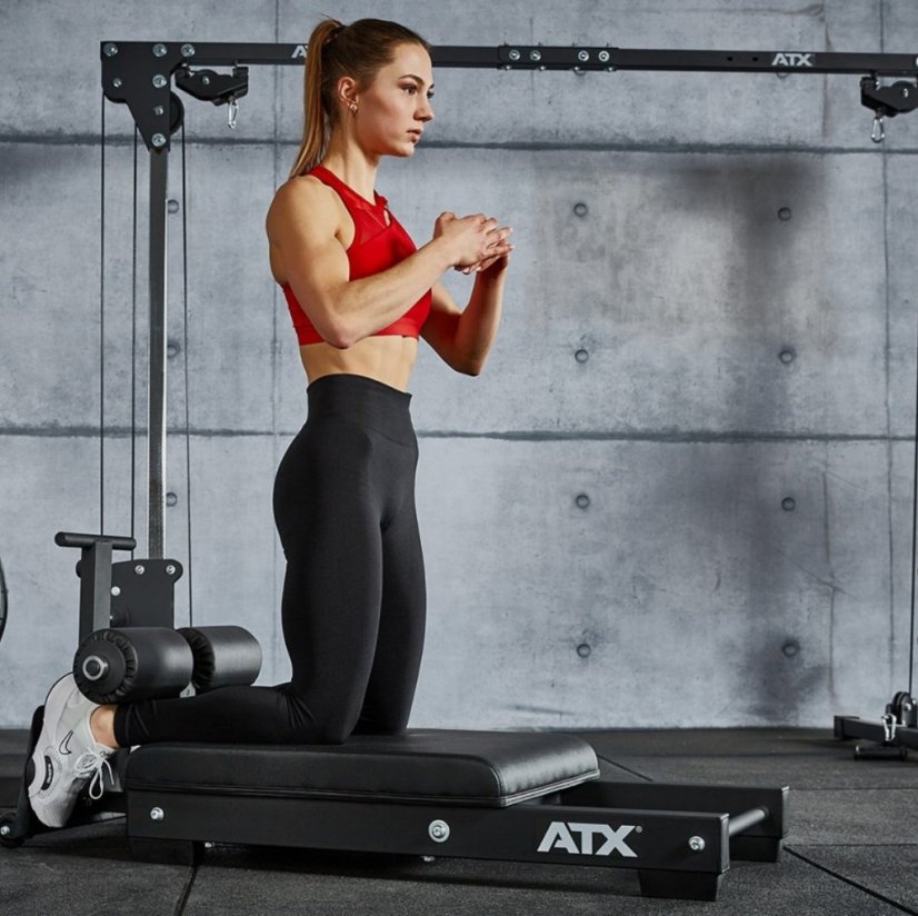 Lavice na hýžďové svaly ATX LINE Floor Glute Ham Trainer GHD-FLR