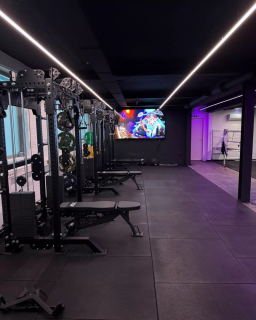 Posilovací stojan ATX LINE; Multi Pull Half Rack mit, 2 x 110 kg