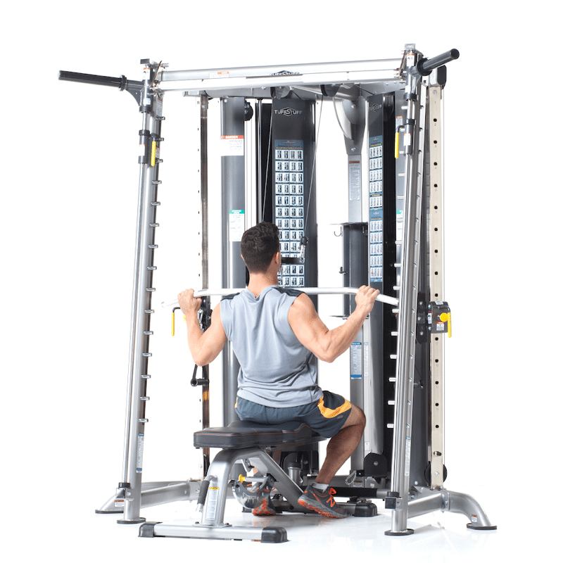 Rohový posilovací stroj TUFF STUFF CXT-200 + multipress