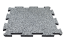 TRUESTEEL; Dvojvrstvová gumová podlaha do fitness - Tloušťka podlahy: 485x485x20 mm, EPDM: 5%, barva: zelená