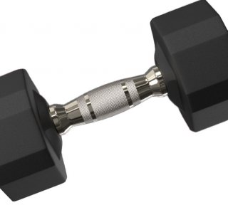 PROIRON rubberised one-handed dumbbells 3 - 20 kg (7 pairs)