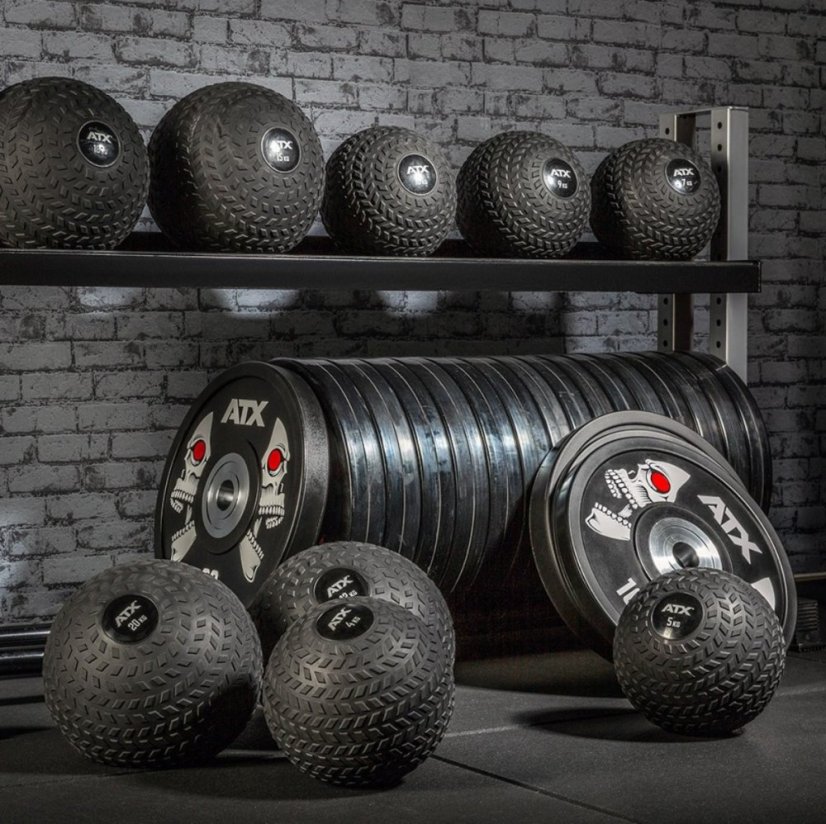 Power Slam Ball ATX 20 kg, čierna