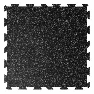 Športová podlaha GELMAT puzzle mat, 100 x 100 cm, tl. 10 mm, 10 % EPDM, 2. akosť so zľavou