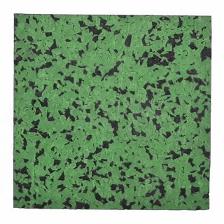 GELMAT floor puzzle MAT, 10 mm, 80 % EPDM, green