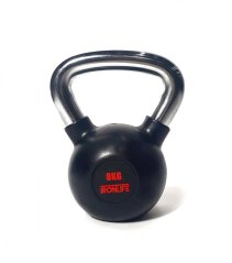 Kettlebell IRONLIFE 8 kg, rubberized