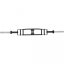 Olympijská tyč ATX LINE Camber Bar s paralelnými úchopmi, 2000/50 mm, 28 mm úchop