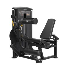 Posilovací stroj IMPULSE Dual Leg Extension/Leg Curl - černý rám + černé čalounění