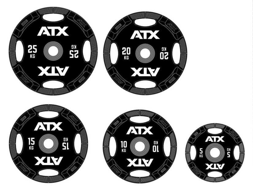 ATX; kotúč TPU 4 grip, 5 kg