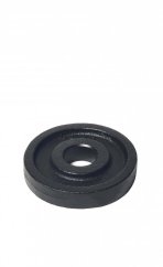 Činka s liatinovým kotúčom ARSENAL 0,5 kg, otvor 26 mm, ČIERNA