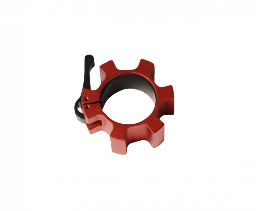 QUICK LOCK COLLAR CLAMP - black/red, QUICK LOCK COLLAR CLAMP - schwarz, rot OBEJMA QUICK LOCK - Czarny czerwony