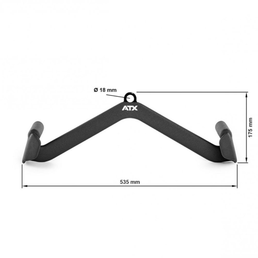 Adaptér horná kladka ATX LINE Lat Foam Grip