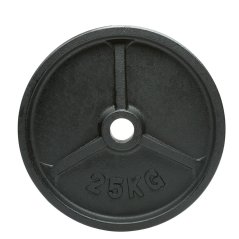 Cast iron disc ATX LINE 25 kg, diameter 50 mm