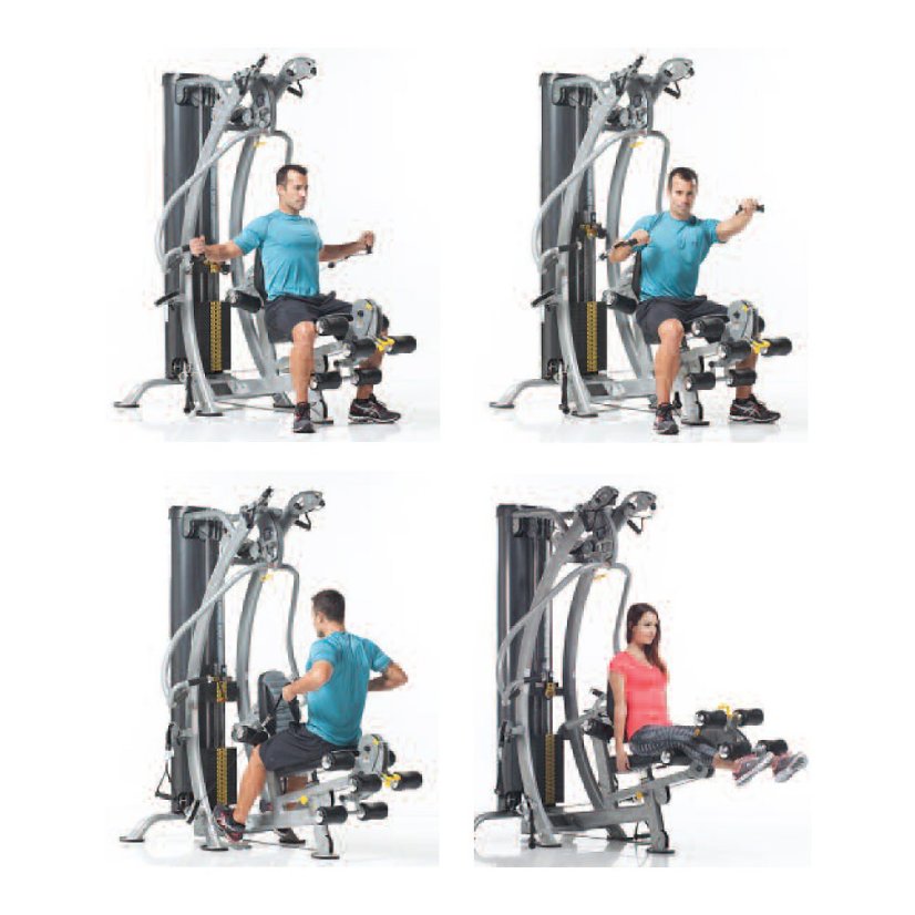 TUFF STUFF; Homegym SXT-550 vrátane SXT-LP