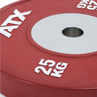ATX LINE kotouč HQ Rubber Plates 25 kg, červený
