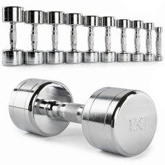 Dumbbell set chrome ATX 1 - 10 kg