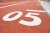 Sprint Track; Heavy Start & Finish, značky po 1bm, čísla, tl. 13 mm, červená CLAY, 1 m²