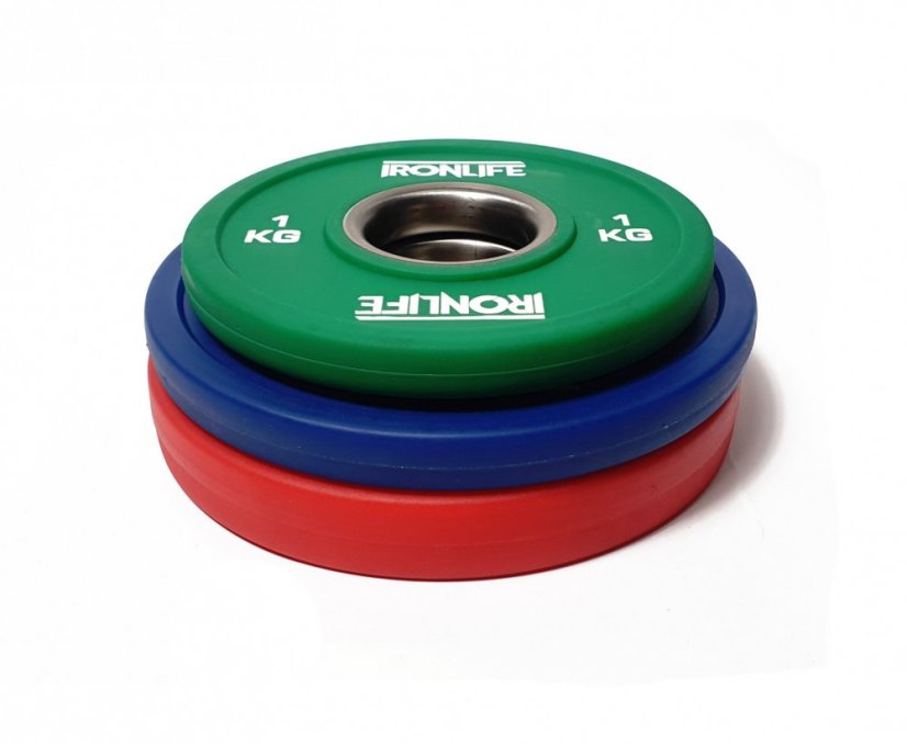 Frakční kotouč urethan IRONLIFE 1 kg, zelený