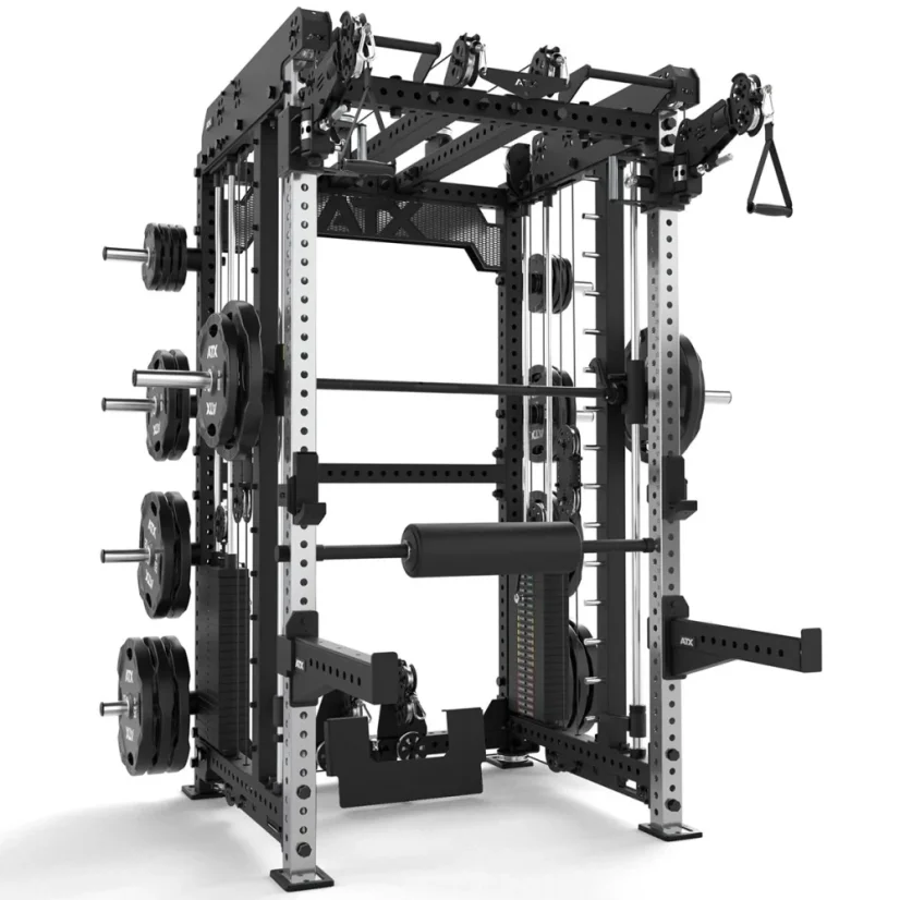 ATX LINE; Multi Pull Smith Rack, tehličkové závažie 2 x 110 kg