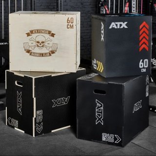 Nepravidelný ATX LINE Sprungbox - drevený
