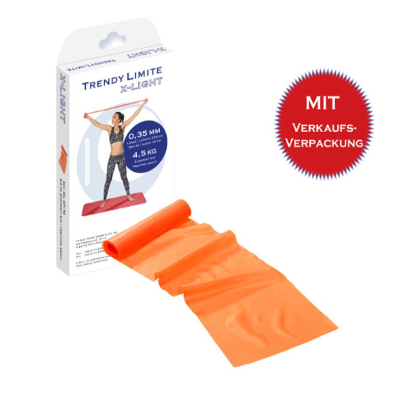 Resistance rubber TRENDY Limite Band 250 cm, medium resistance