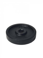 Dumbbell weights cast iron disc ARSENAL 2,5 kg, hole 26 mm, BLACK