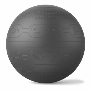 PROIRON Yoga Ball Embos - 65 cm, black