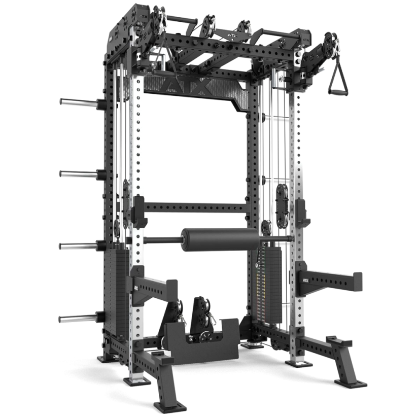 Posilovací stojan ATX LINE; Multi Pull Half Rack 2.0, závaží (2 x 110 kg)