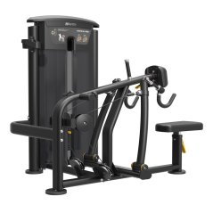 Posilovací stroj IMPULSE Row - černý rám + černé čalounění