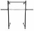 Wall Half Rack IRONLIFE, výška 195 cm, J-hooks, nosnosť 400 kg, hrúbka rámu 4 mm