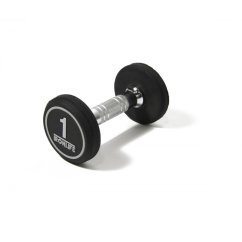 Jednoruční činka pogumovaná IRONLIFE 1 kg