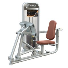 posilovací stroj lýtka v sedě se závažím 77 kg
