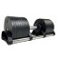 Adjustable dumbbells IRONLIFE 2 - 32 kg, BLACK, pair